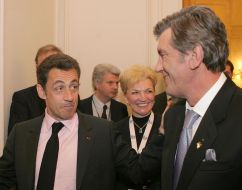 Viktor Yushchenko’s meeting with Nicolas Sarkozy