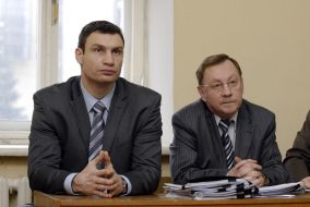 Виталий Кличко и Владимир Чорнобук