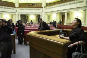 Meeting of Arseny Yatsenyuk and representatives of regional mass-media