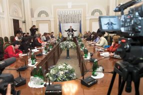 Meeting of Arseny Yatsenyuk and representatives of regional mass-media
