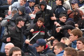 Бійка на стадіоні «Динамо»