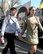 The action dedicated to Taras Protsyuk