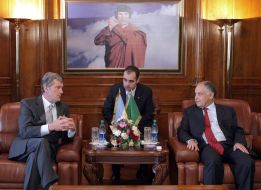 Багдаді Алі Аль-Махмуді, Віктор Ющенко