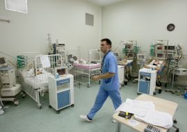 Child’s cardiologic reanimation separation