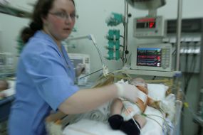Child’s cardiologic reanimation separation