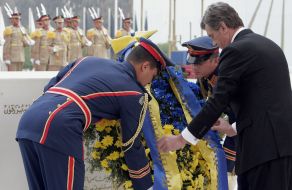 Viktor Yushchenko in Kair