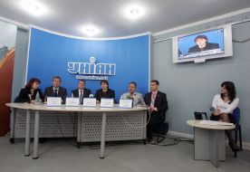 Пресс-конференция в УНИАН. Строительство завода по производству автоклавного газобетона