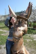 Памятник ослу