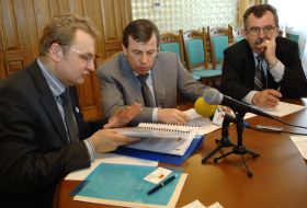 Andrey Sadovyy, Nikolay Kmit and Nikolay Gorin