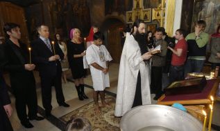 Valid Arfush, Nestor Shufrich and Irina Bilyk