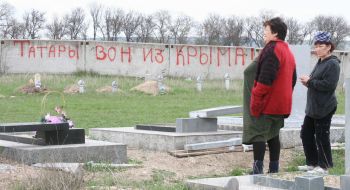 Акт вандализма на мусульманском кладбище