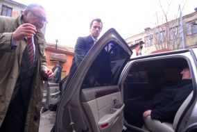 Богдан Ступка и Кшиштоф Занусси