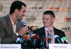 Vladimir Klichko and Yuriy Nuzhnenko