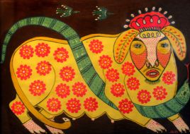 Полотно ”Сучка Ада, не боїться гада”