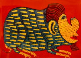 Картина “Дикий барсук - з носу вогонь горить...”