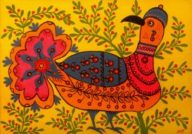 Картина “Леваха по полю ходить...”