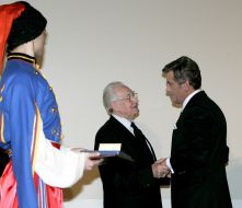 Viktor Yushchenko and Andrzej Wajda