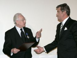 Viktor Yushchenko and Andrzej Wajda