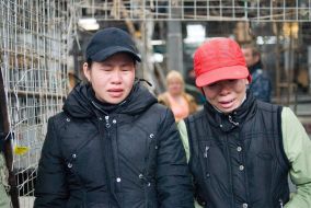 Пожар на рынке «Барабашово» в Харькове