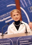 Yuliya Timoshenko in Strasbourg
