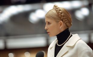 Yuliya Timoshenko in Strasbourg
