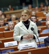 Yuliya Timoshenko in Strasbourg