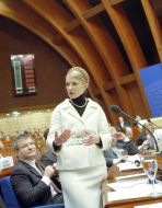 Yuliya Timoshenko in Strasbourg