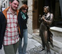 Monument to Leopold von Sacher-Masoch