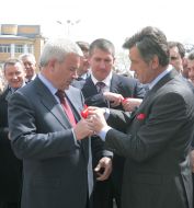 Start of the Odessa oil-processing factory