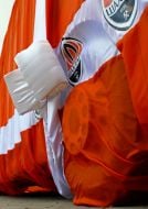 New club bus of FK ”Shakhter”