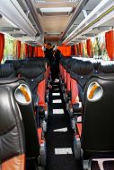New club bus of FK ”Shakhter”