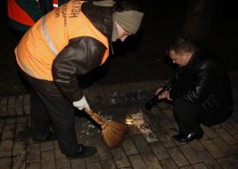 В центре Киева сработало взрывное устройство