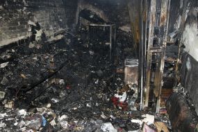 Пожар в психиатрической больнице