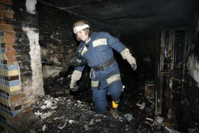 Пожарный в психиатрической больнице