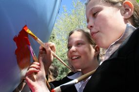 Самая большая писанка. Севастополь