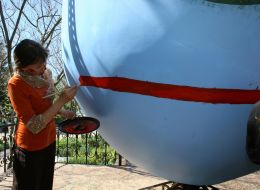 Самая большая писанка. Севастополь