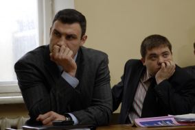 Виталий Кличко и Валерий Карпунцов