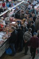 Meat of Goskomrezerv at the markets of Kiev