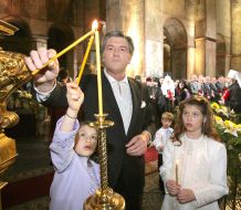 Ceremony of transmission of the Beneficial fire