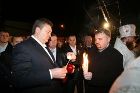 Viktor Yanukovich, Nestor Shufrich and Nikolay Azarov