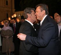 Viktor Yanukovich and Viktor Yushchenko