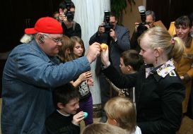 Sergey Sivokho with children