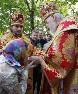 Vladimir Sabodan and Liliya Podkopaeva