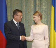 Yuliya Timoshenko and Viktor Zubkov