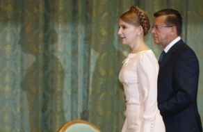 Yuliya Timoshenko and Viktor Zubkov