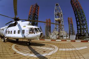 Helicopter Mi-8 on the boring setting «Tavrida»