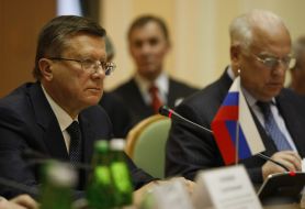 Viktor Zubkov and Viktor Chernomyrdin