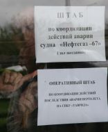 Вывески на окне