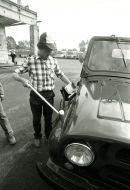 Decontamination of motor transport