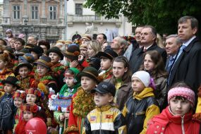 Праздничный концерт во Львове